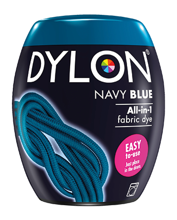 Dylon Navy Blue Machine Dye x3 Pods